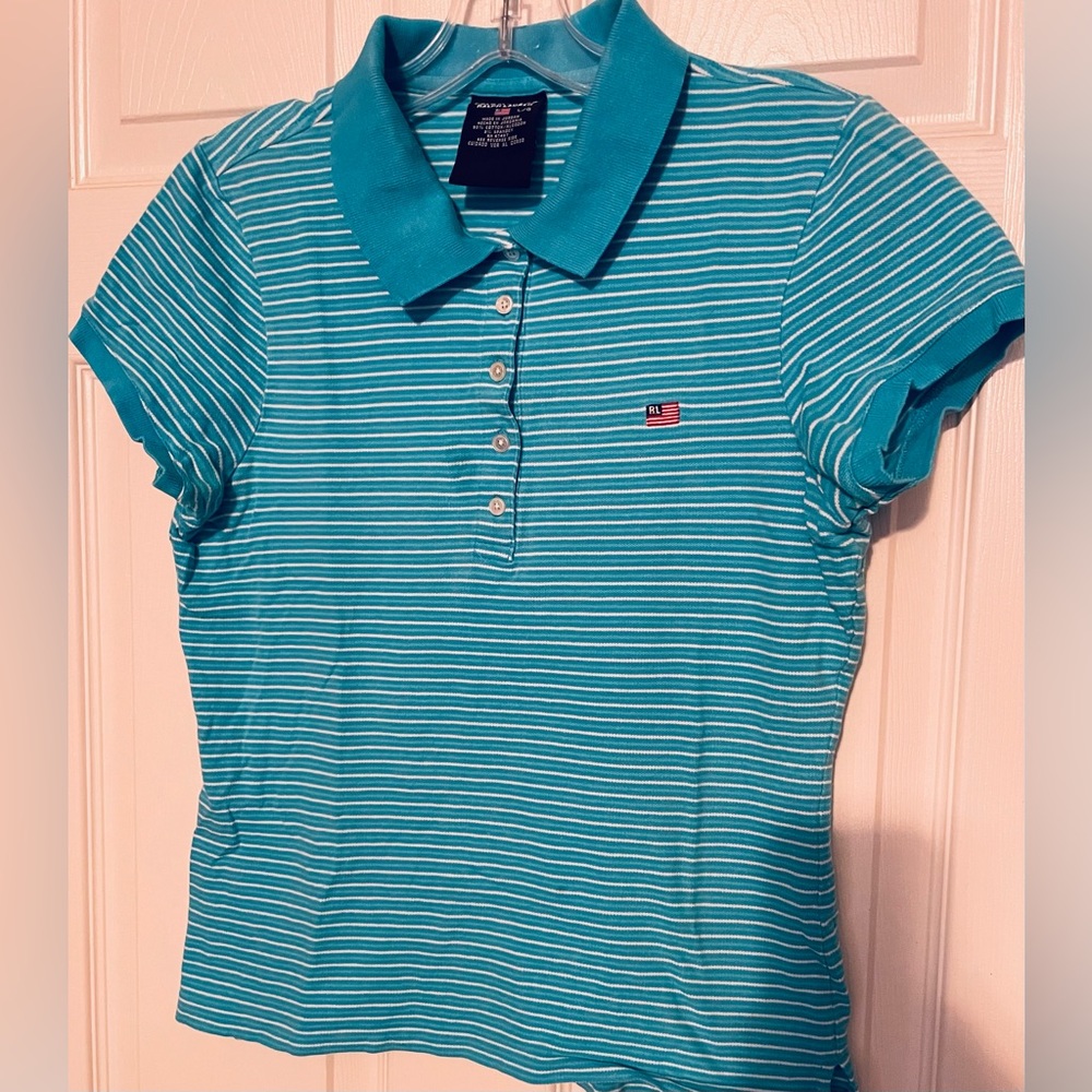 Ralph Lauren Polo Jeans Co. Short sleeve polo style shirt, size Large